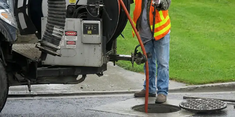 sewage clean up professionals using industrial equipment to remove contaminated wastewater in Fort Collins, CO